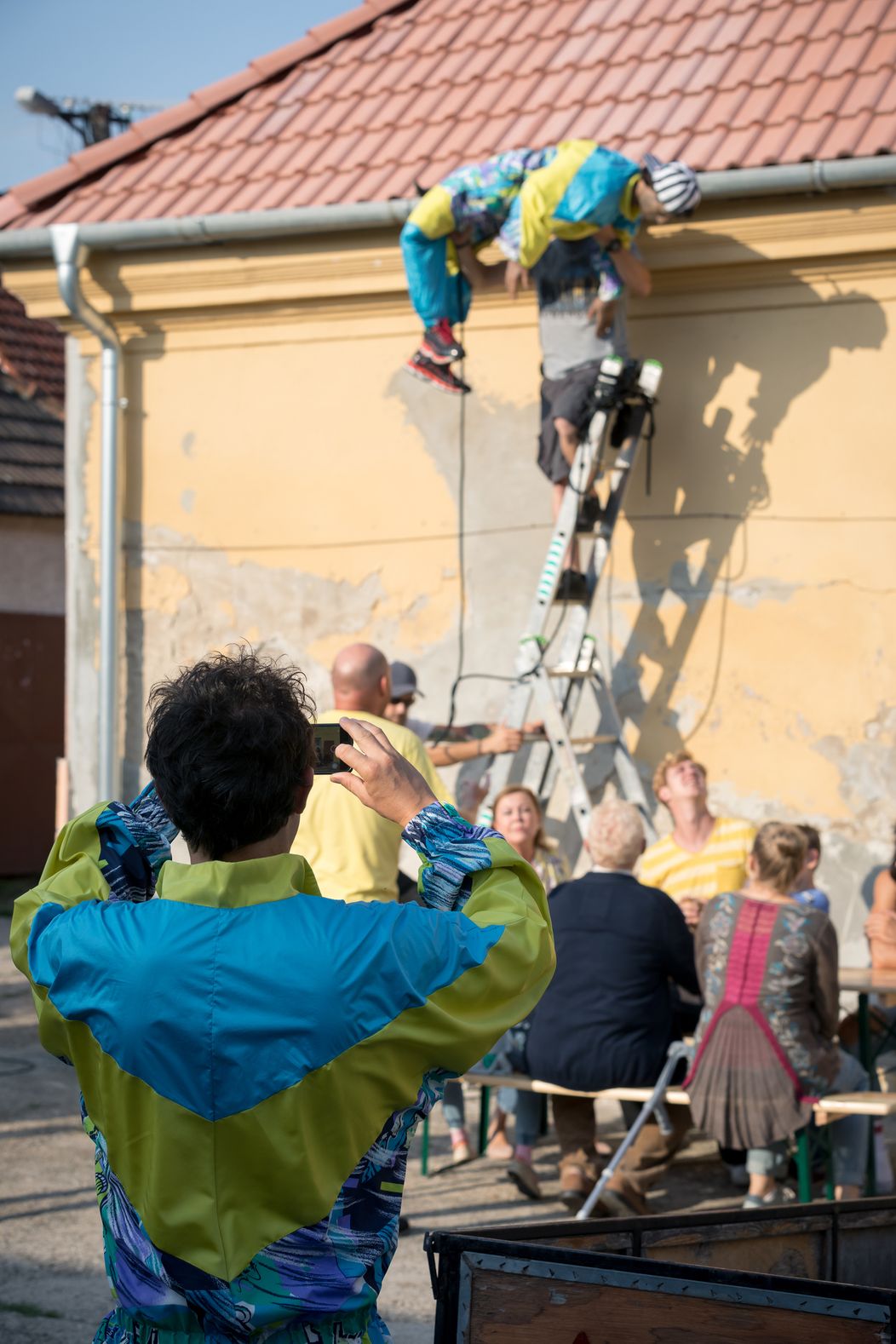 Nakrúcanie seriálu Autoškola