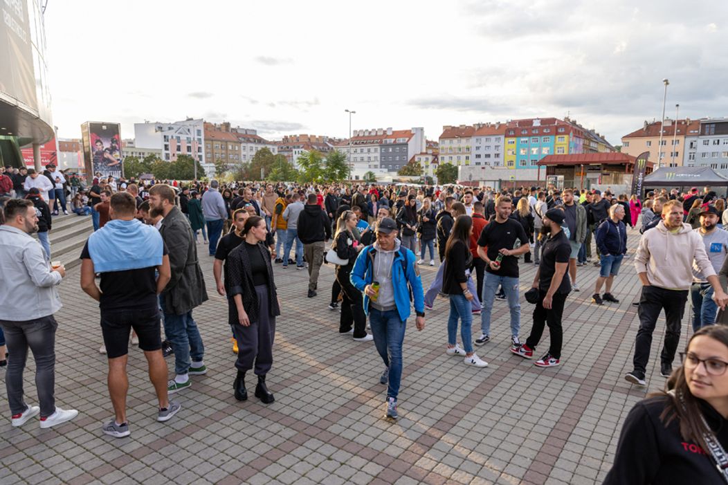 Fanúšikovia Kontrafaktu v O2 Aréne