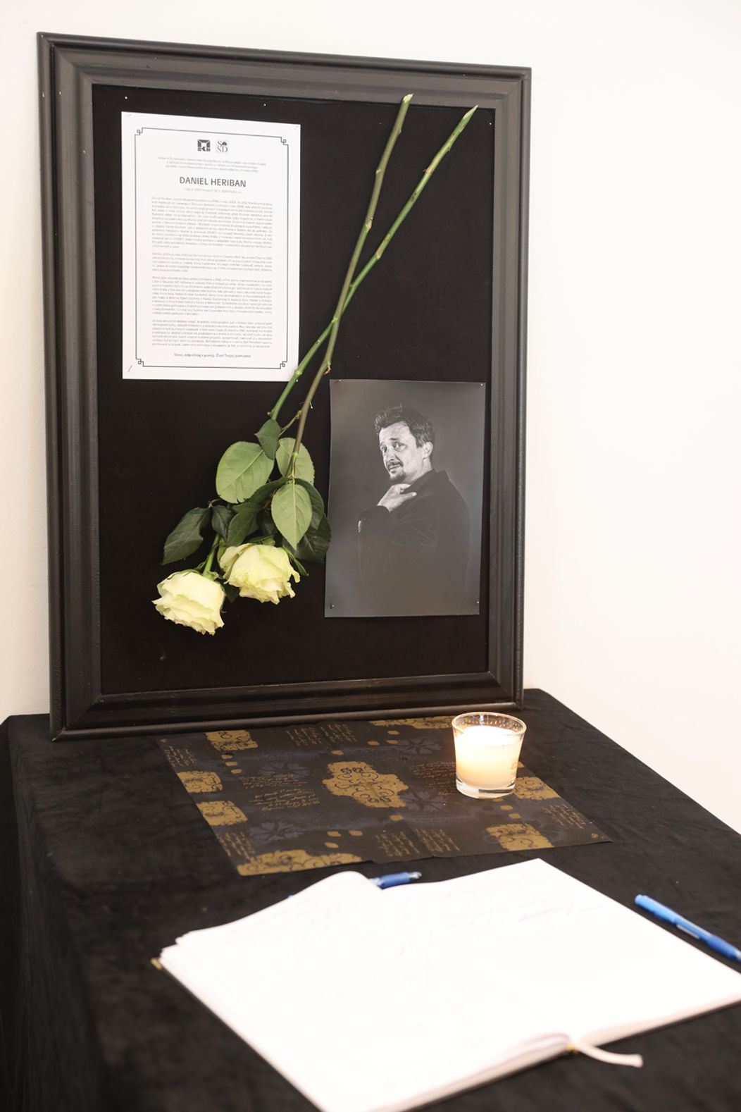 Posledná rozlúčka s Danielom Heribanom