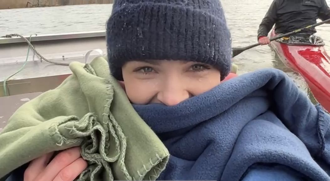 Herečka Monika Horváthová skončila náhle v mrazivej vode, keď sa jej prevrátil kajak.