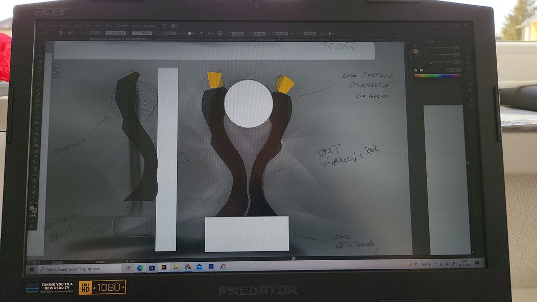 Výroba víťaznej trofeje Let’s Dance