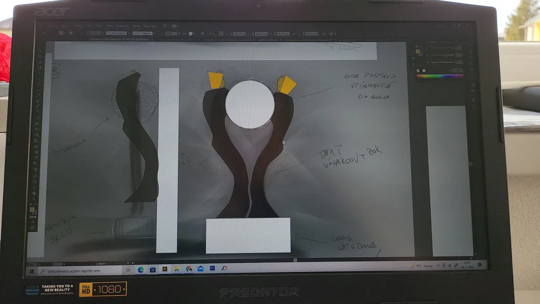 Výroba víťaznej trofeje Let’s Dance
