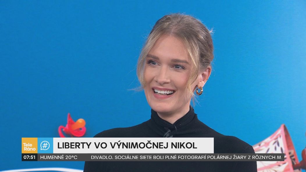 Liberty Blake Simon v Teleráne.