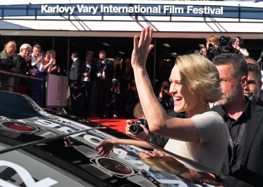 Herečka Robin Wright