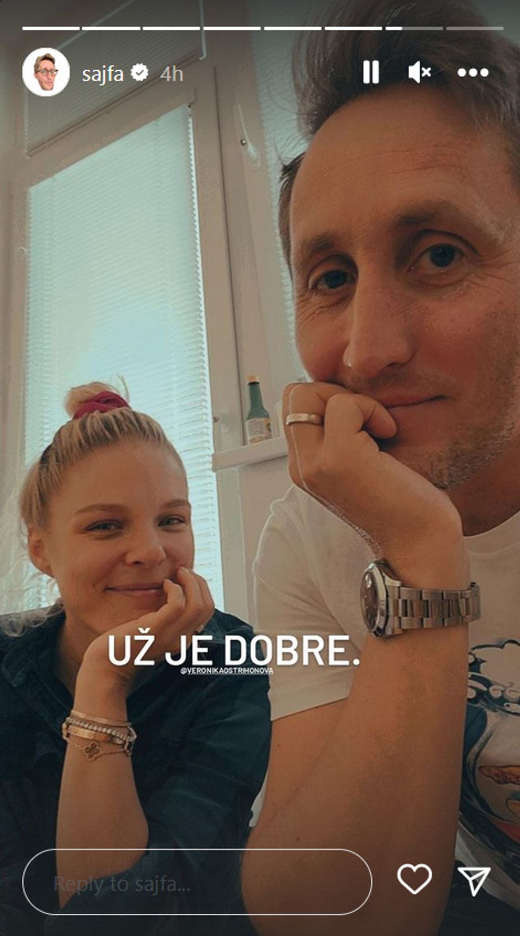Synčeka Veroniky a Sajfu museli hospitalizovať
