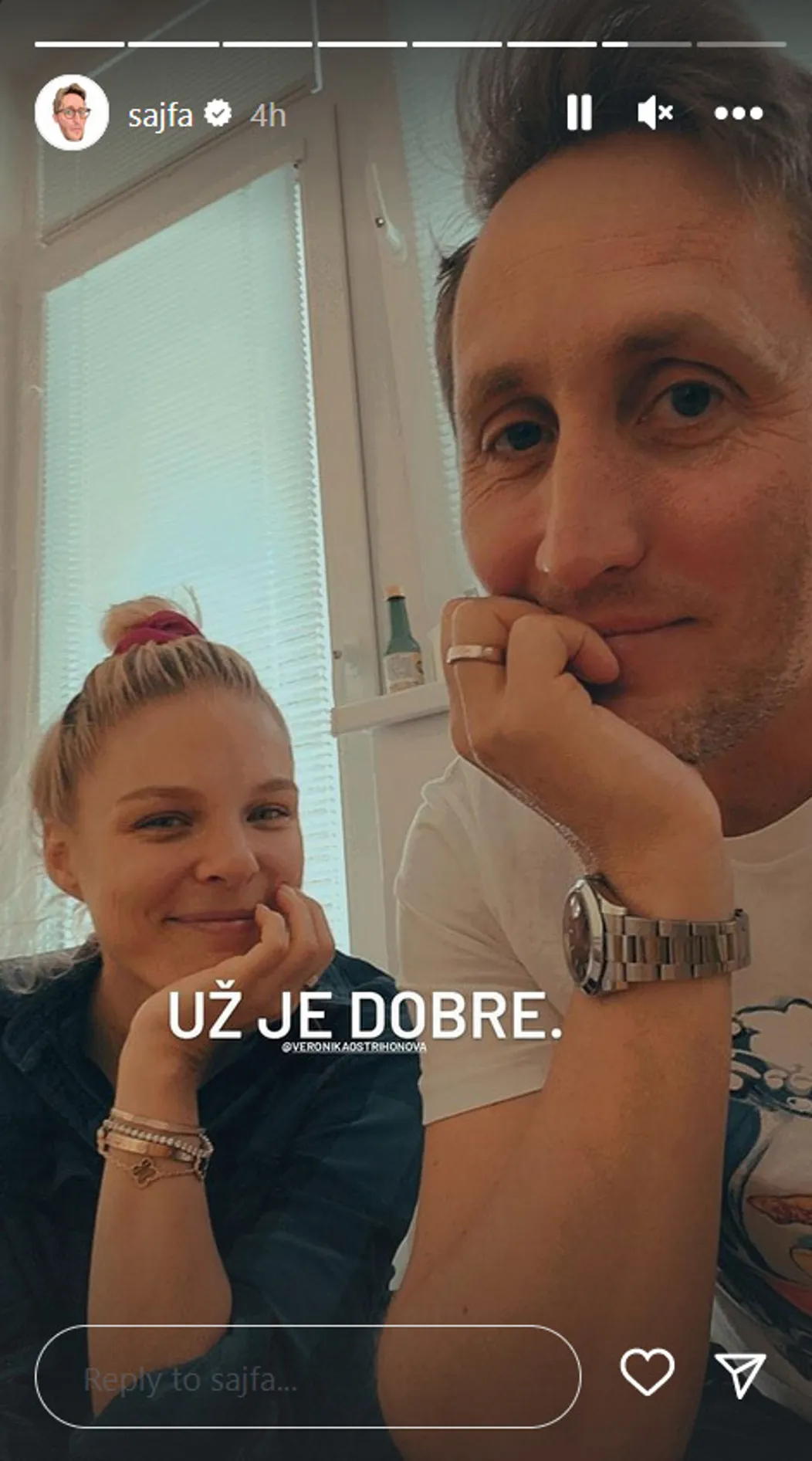 Synčeka Veroniky a Sajfu museli hospitalizovať