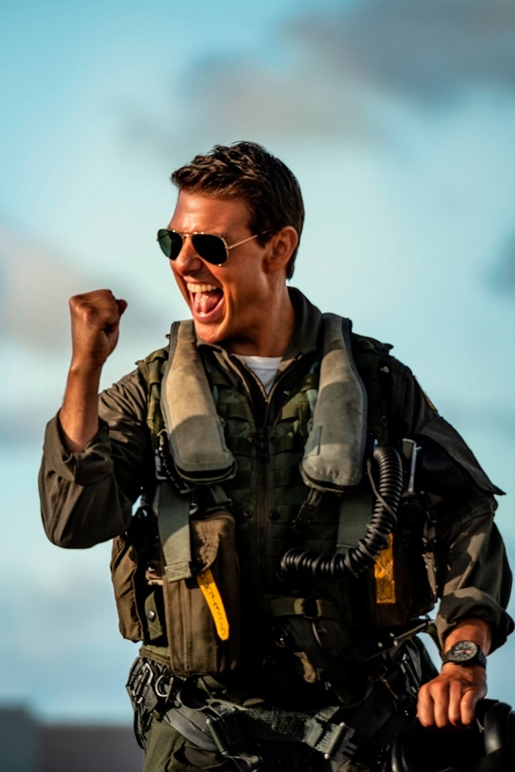 Tom Cruise vo filme Top Gun: Maverick