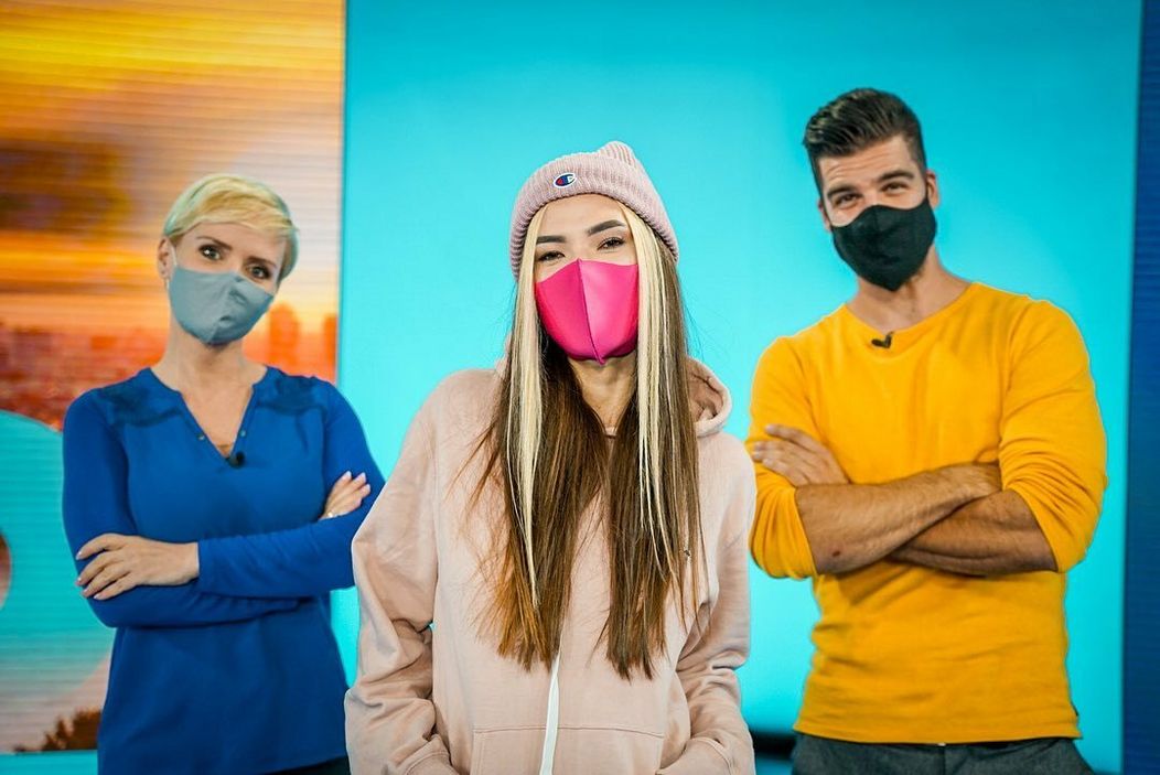 Ronie v Teleráne s Kvetkou a Tomášom