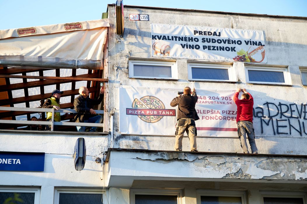 Premena reštaurácie Pizza Pub Tank v Banskej Bystrici