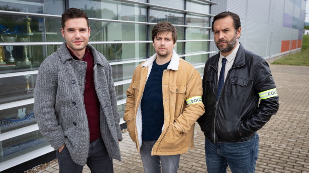 Herci Dušan Ambróš, Pavol Šimun a Kamil Mikulčík.
