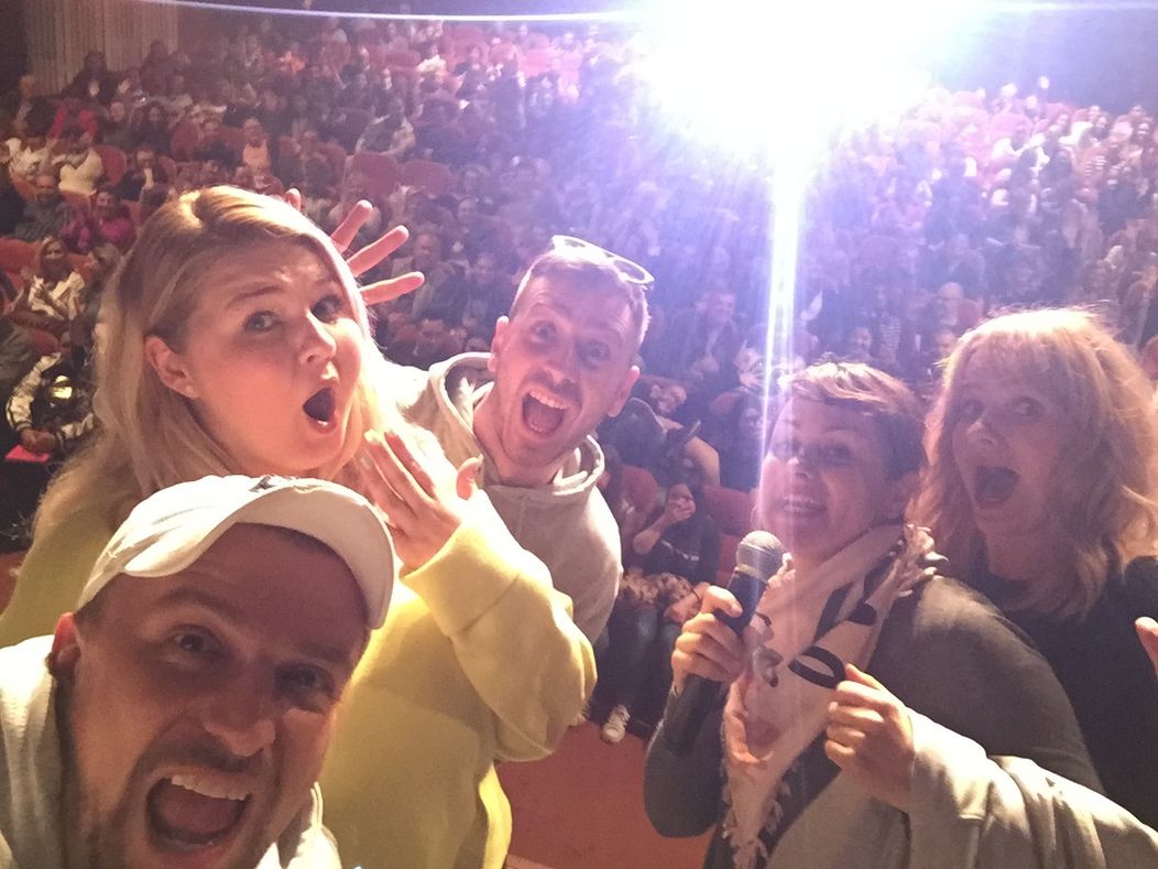 Crazy selfie z premiéry Cuky Luky film