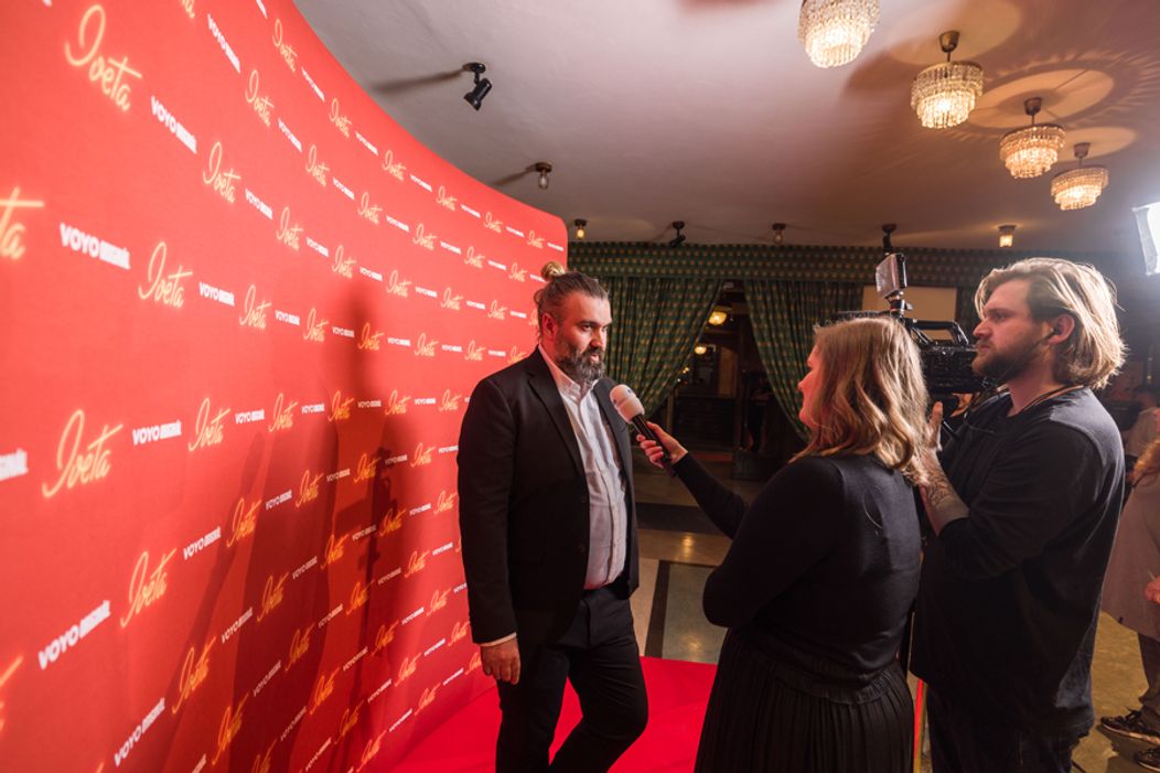 Michal Samir na premiére druhej série Voyo Originálu Iveta