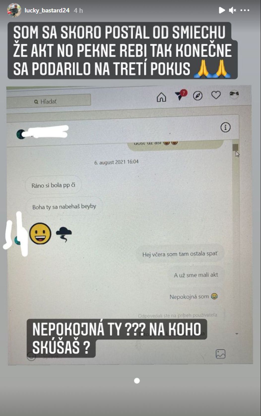 Takto Heňo opísal rozchod s Rebekou