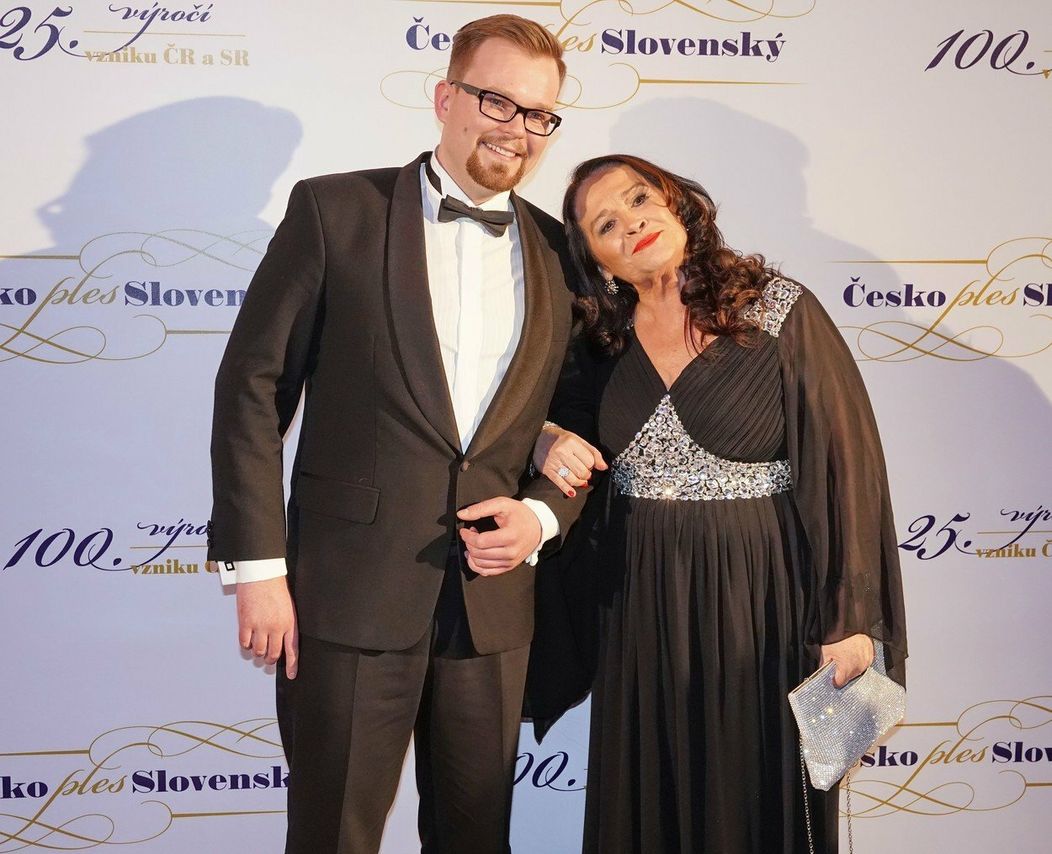 Hana Gregorová na Česko-Slovenskom plese