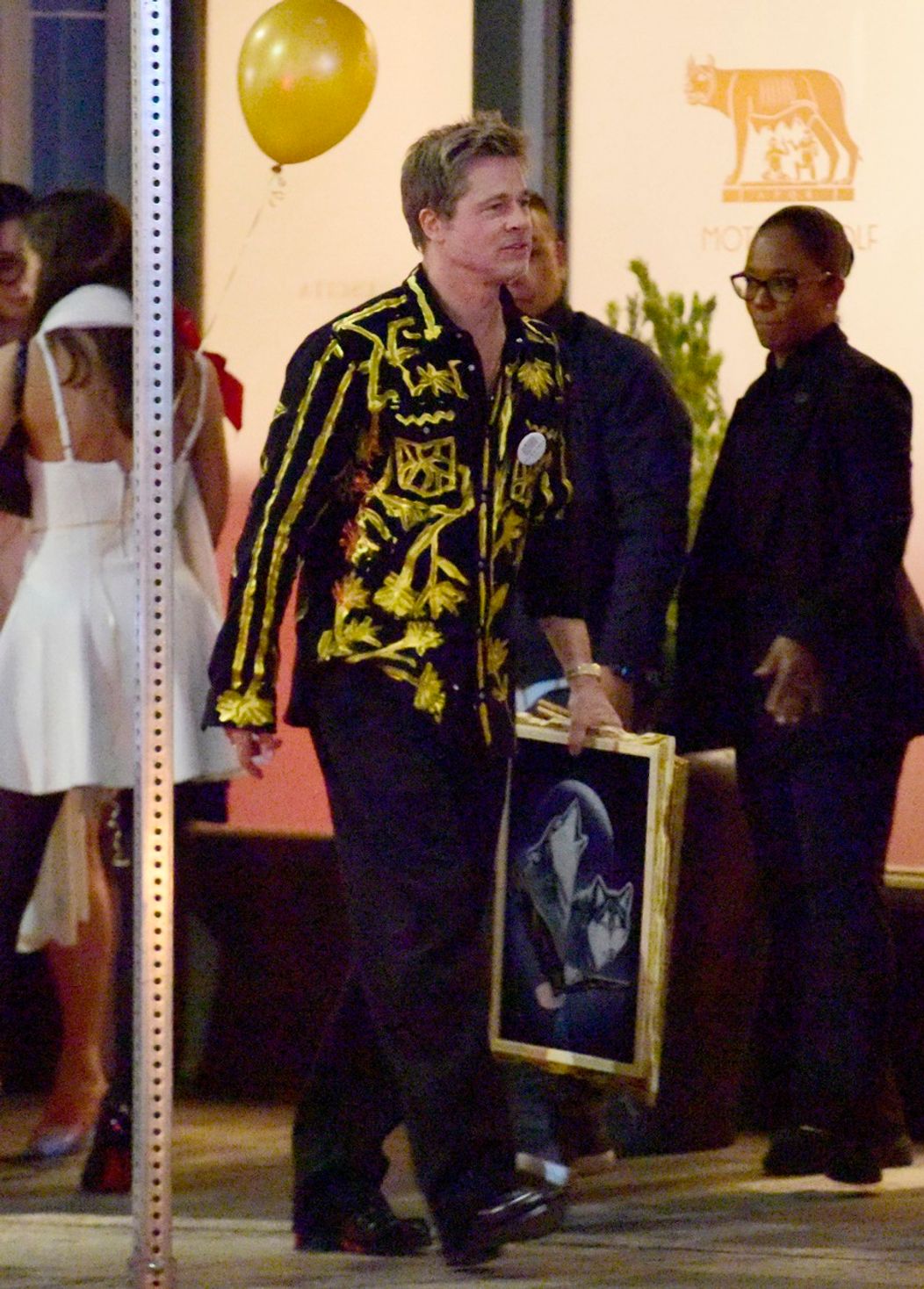 Oslava narodenín Brada Pitta