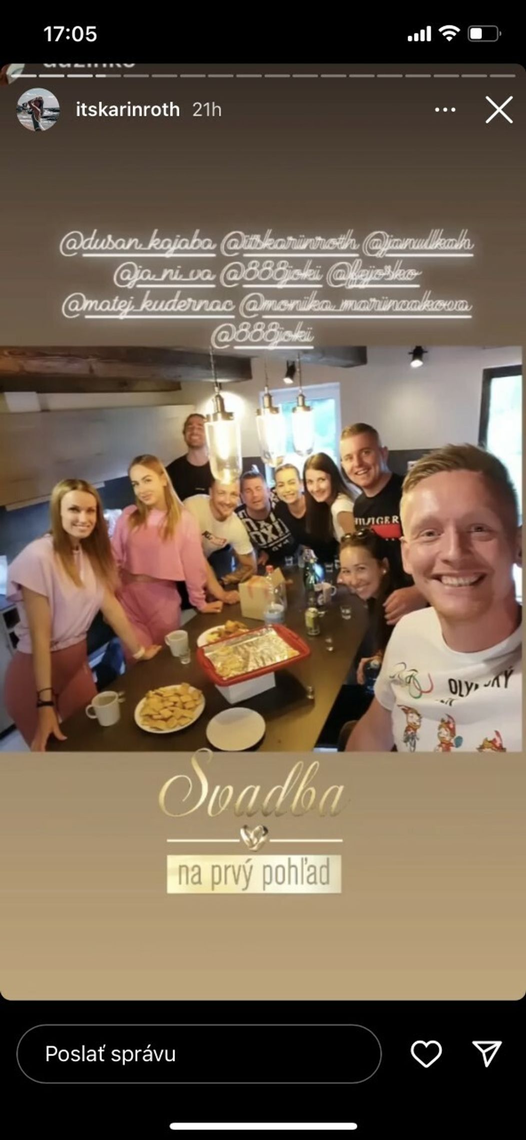 Účastníci Svadby na prvý pohľad na spoločnej chate