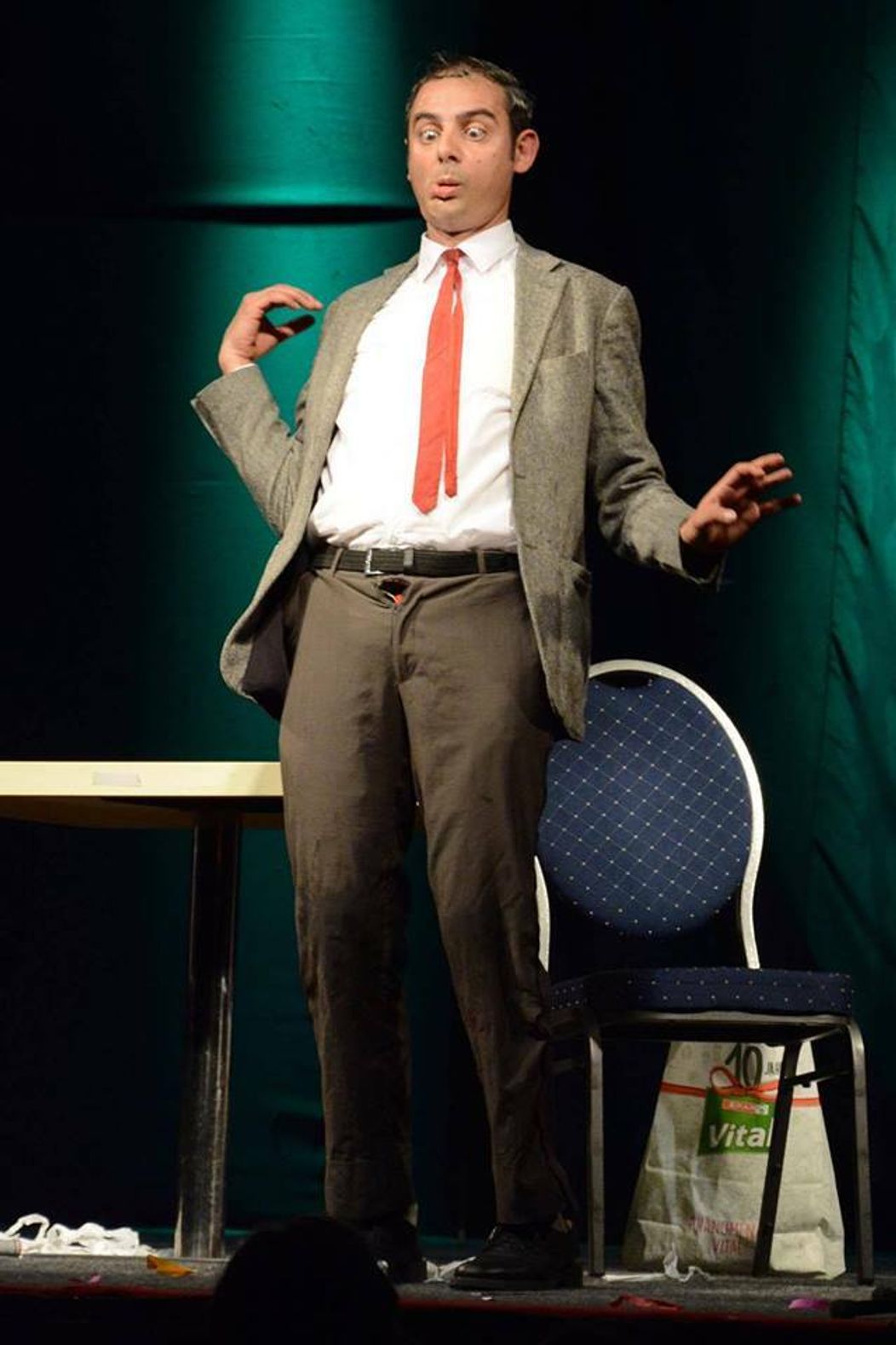 Arnaldo Mangini ako Mr. Bean