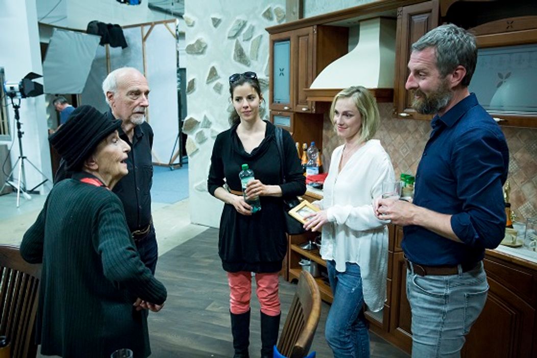Eva Rysová, Ivan Letko, Ivana Kuxová, Monika Hilmerová a režisér Matúš Libovič