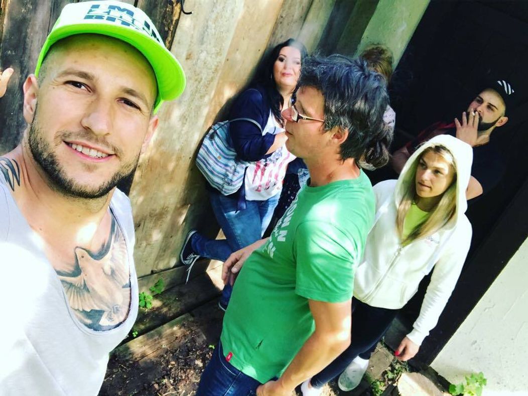 Obľúbený fajčiarsky kútik