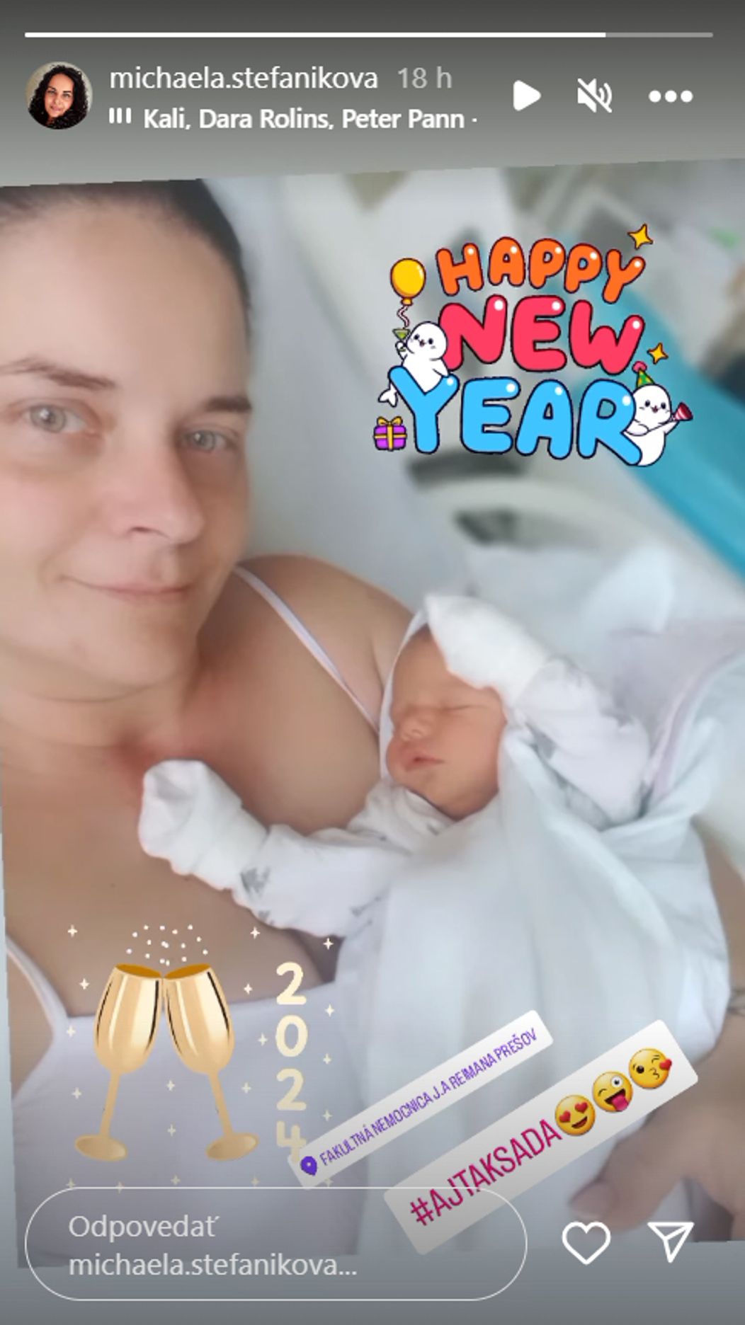 Miška s dcérou Elizabeth