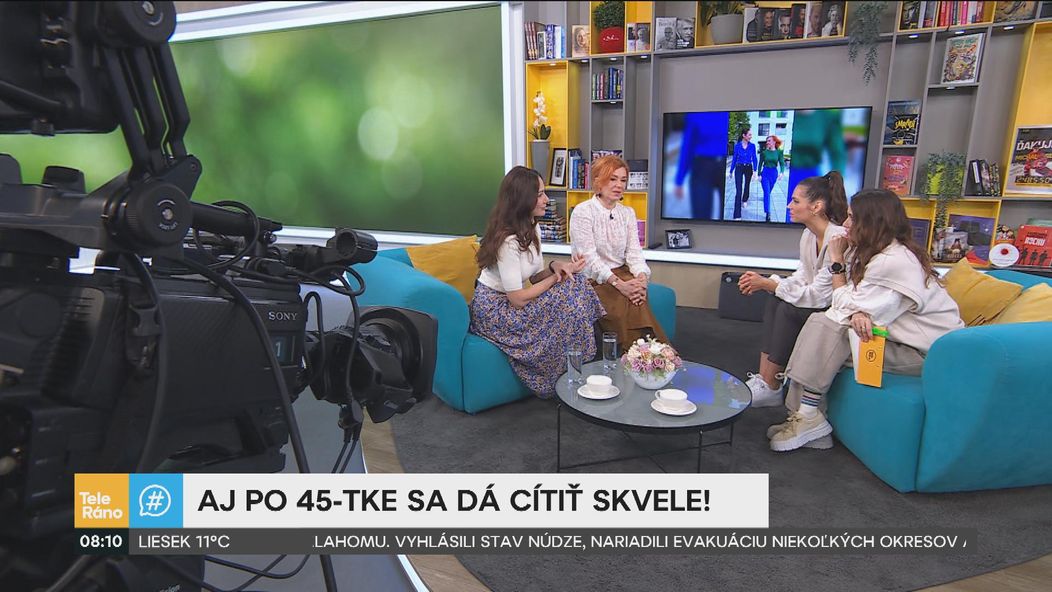 Helena Krajčiová v Teleráne