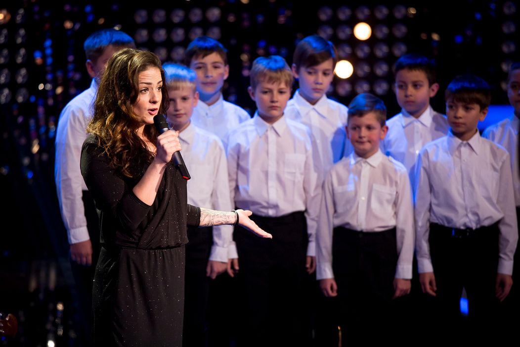 Lenka Lo Hrůzová po premene v Chart Show.