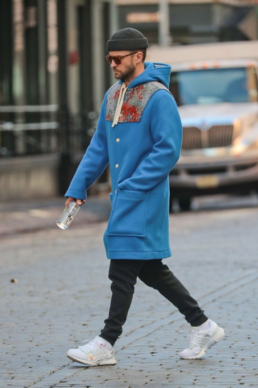 Justin Timberlake v uliciach New Yorku