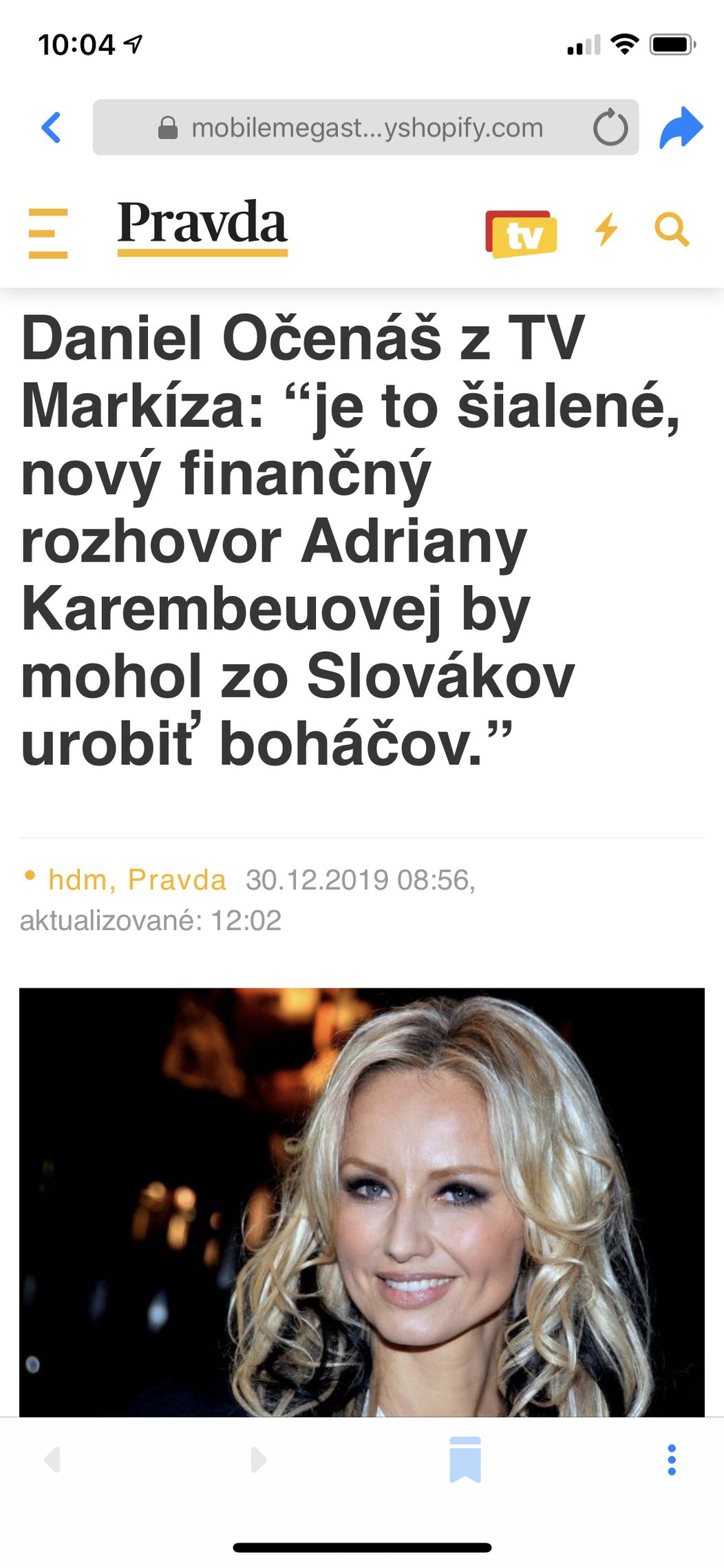 Nepravdivý článok