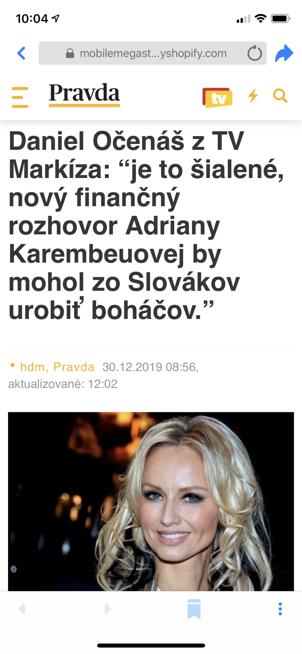 Nepravdivý článok