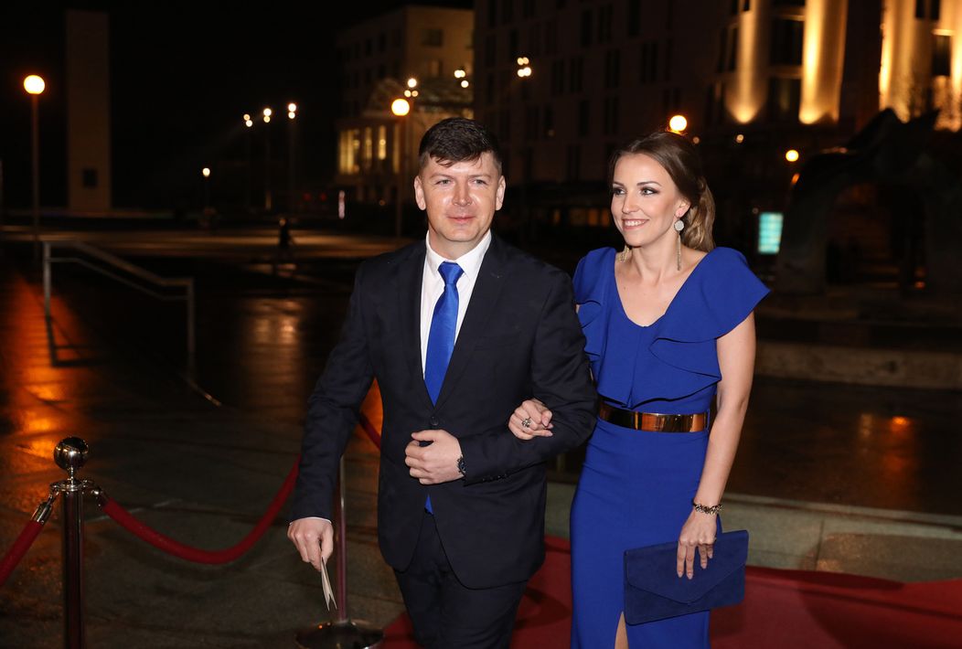 Andrej Bičan s priateľkou
