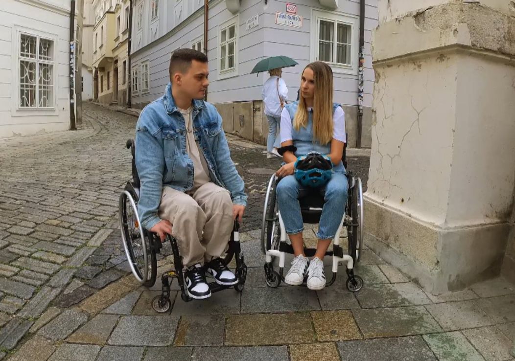 S Denisom Kučerom sme si skúsili, aké je to byť na vozíku