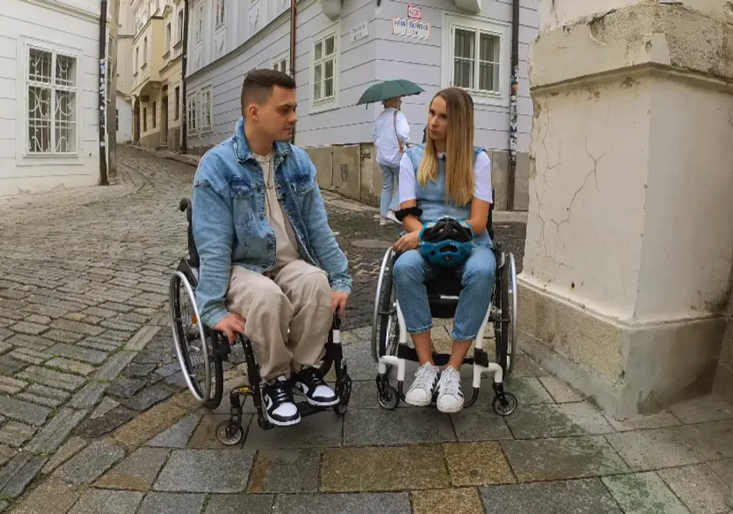 S Denisom Kučerom sme si skúsili, aké je to byť na vozíku