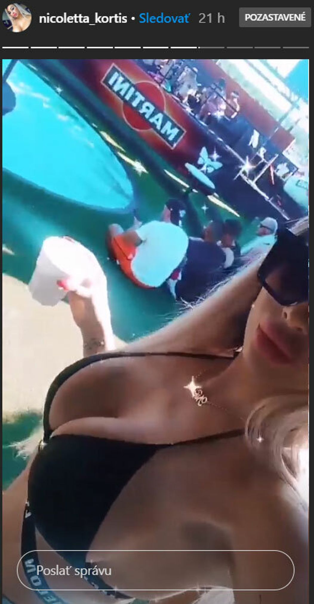 Daniela Nikoleta Kortišová v Chorvátsku