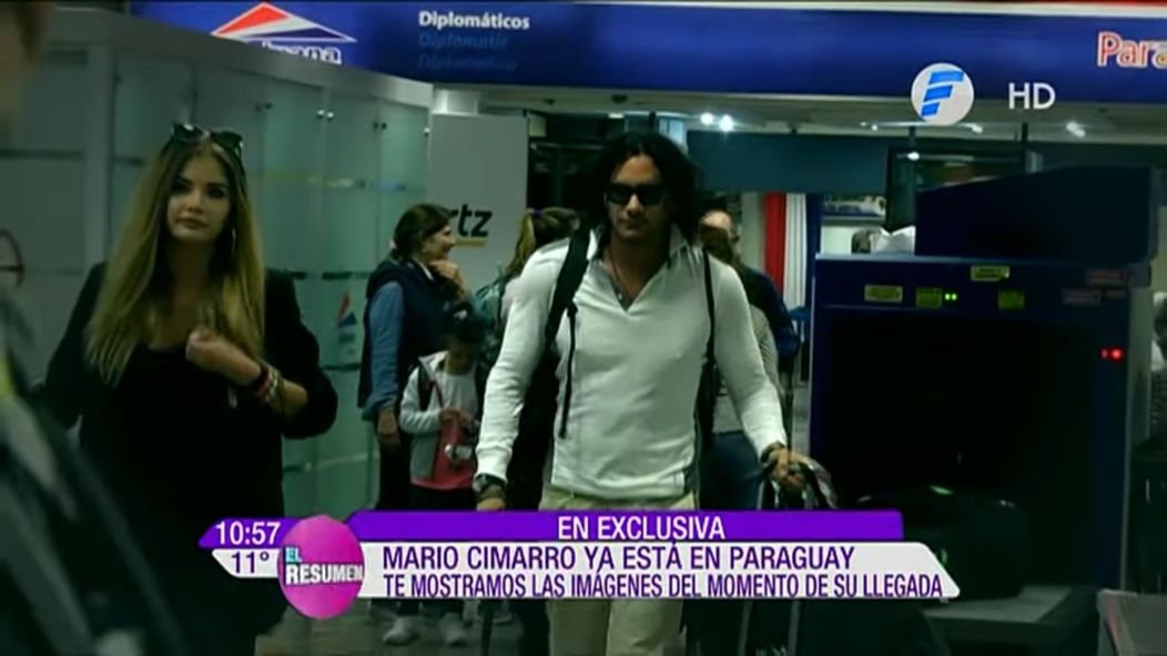Mario Cimarro a Bronislava Gregušová v Paraguaji