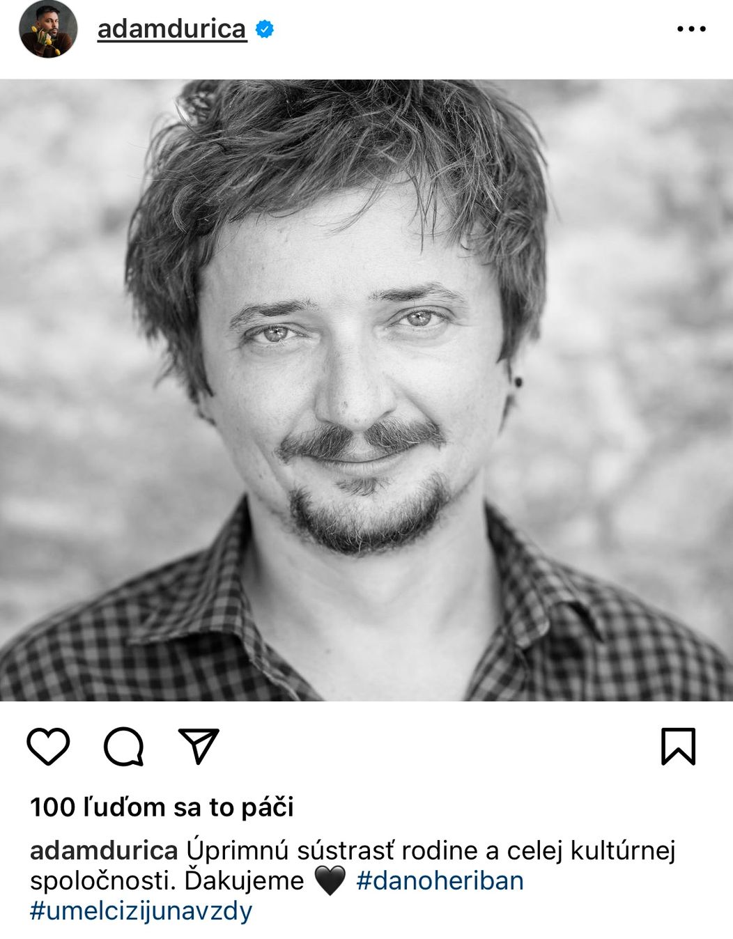 Slovensko spomína na Daniela Heribana