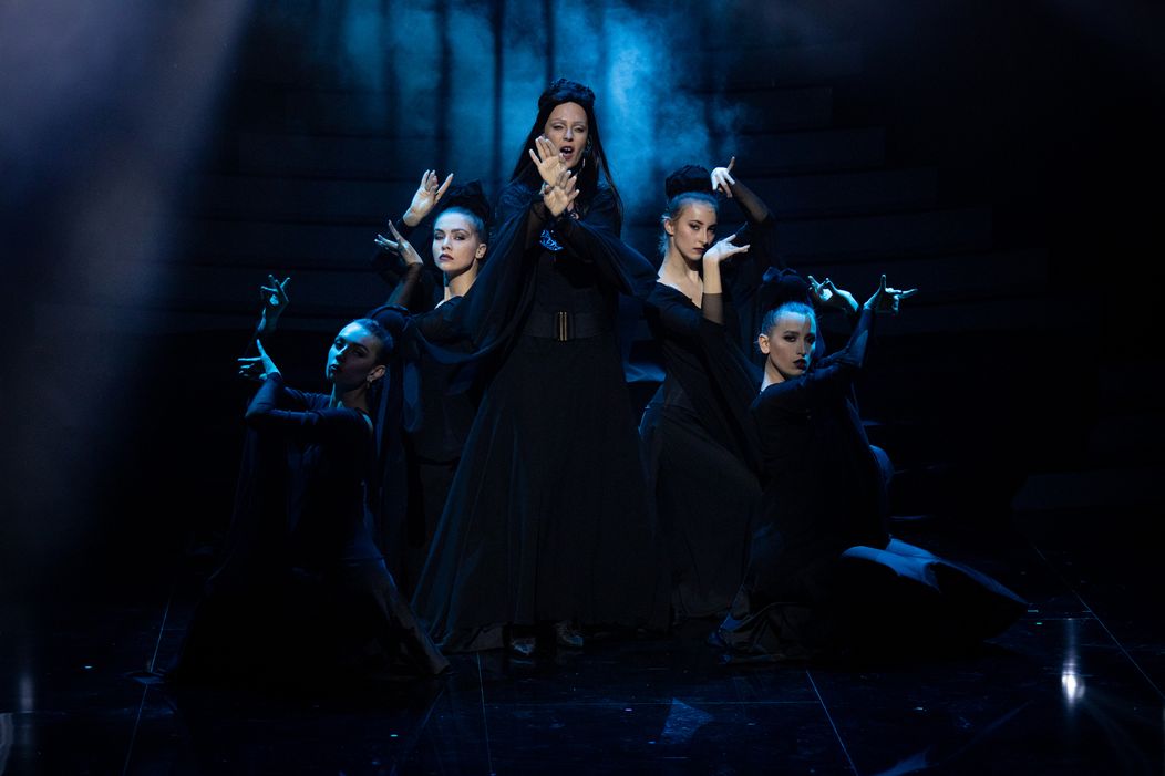 Zuzka Belohorcová v prom kole ako Madonna