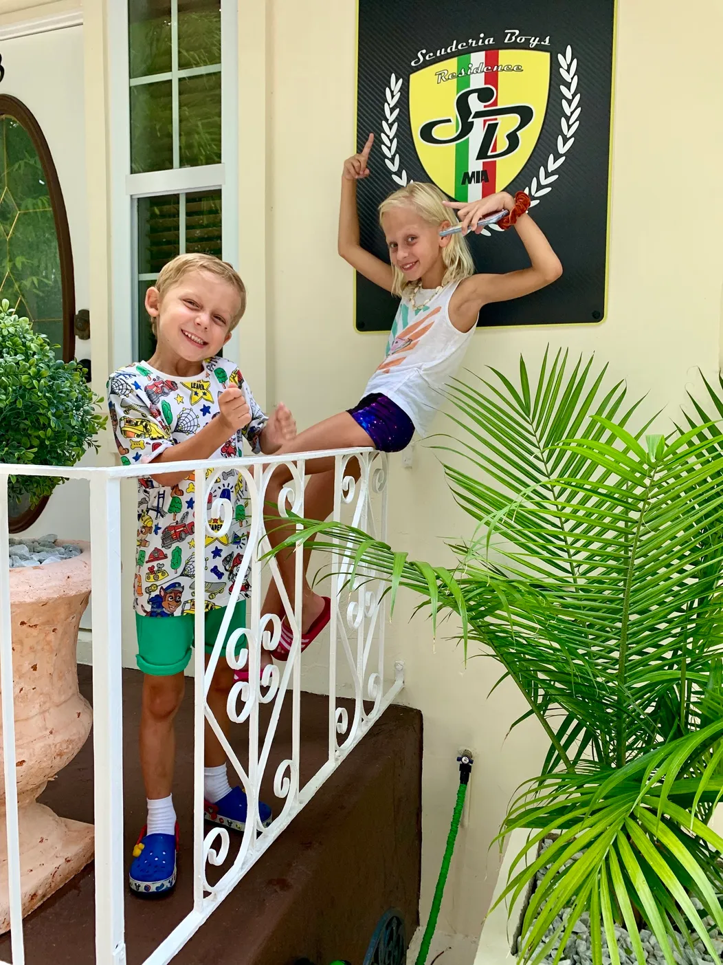 Nevio a Salma v Miami
