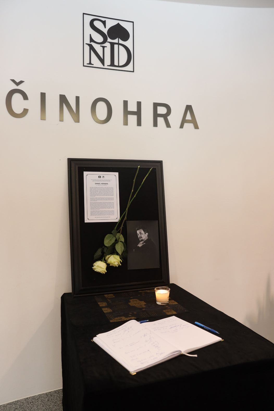 Posledná rozlúčka s Danielom Heribanom