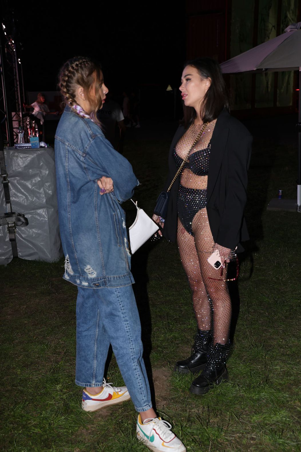 Marcela a Petrana sa stretli na Grape