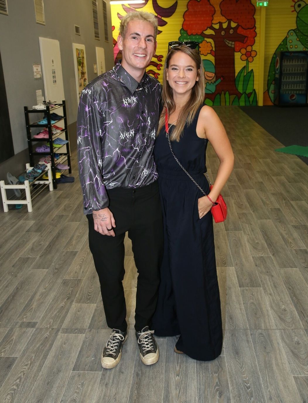 Kristína Svarinská na premiére filmu Striedavka