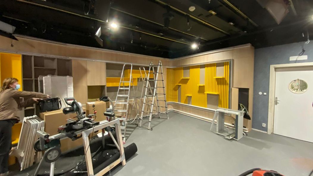 Takto prebiehala premena v štúdiu Telerána