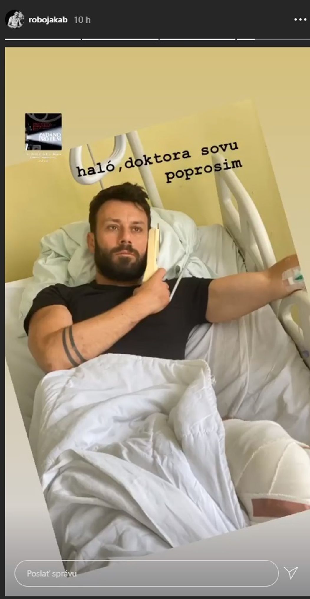 Humor herca neopúšťa ani v nemocnici