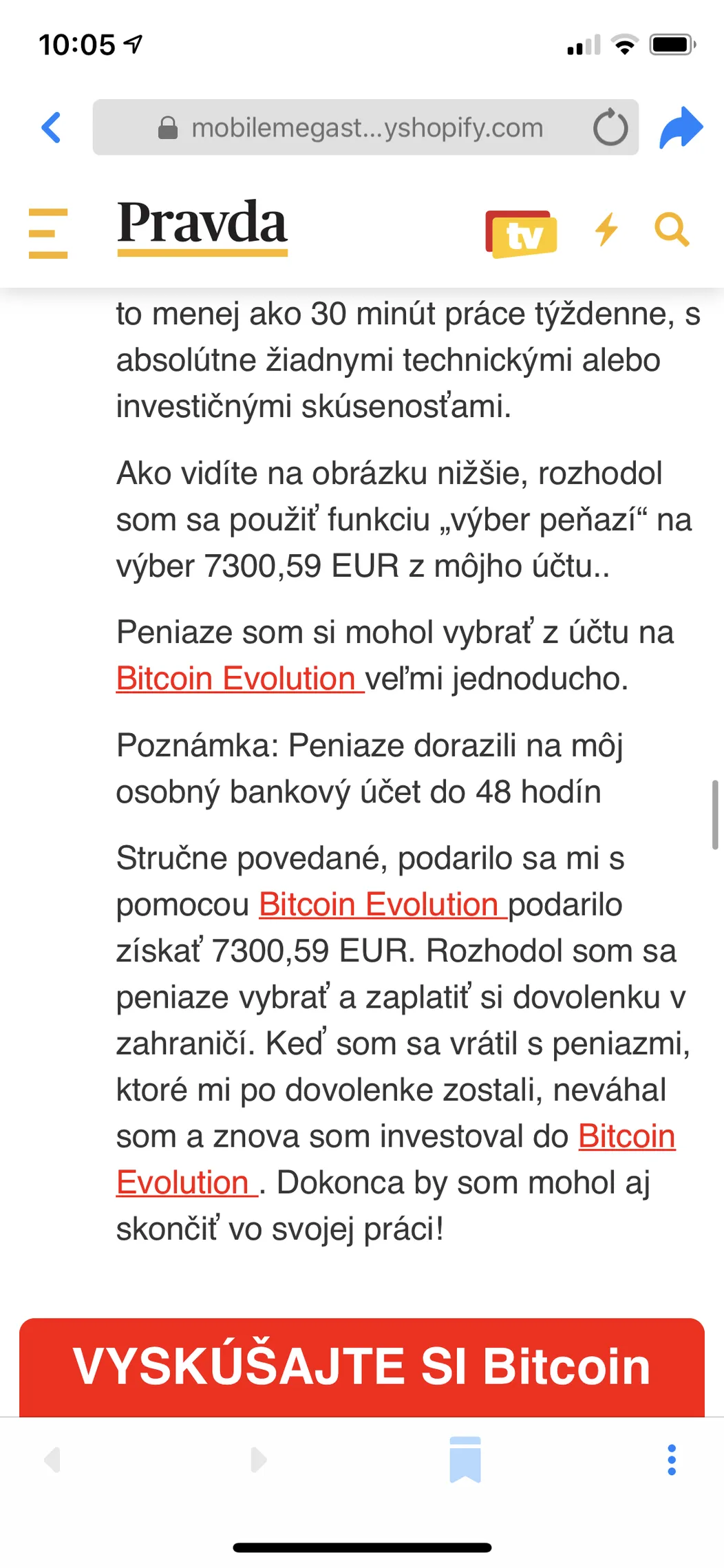 Nepravdivý článok