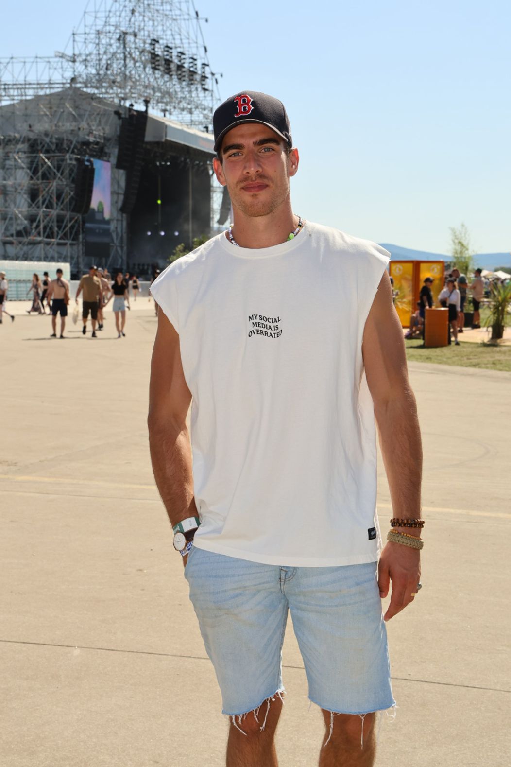 Adam Bardy na festivale Grape