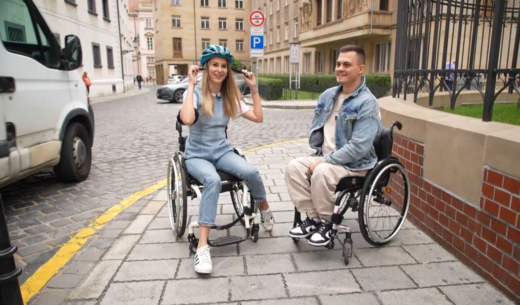 S Denisom Kučerom sme si skúsili, aké je to byť na vozíku