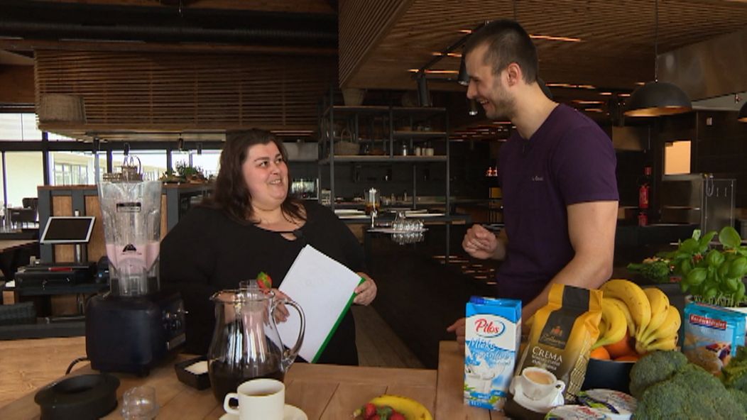 Katarína Tamášová pri prvom vážení