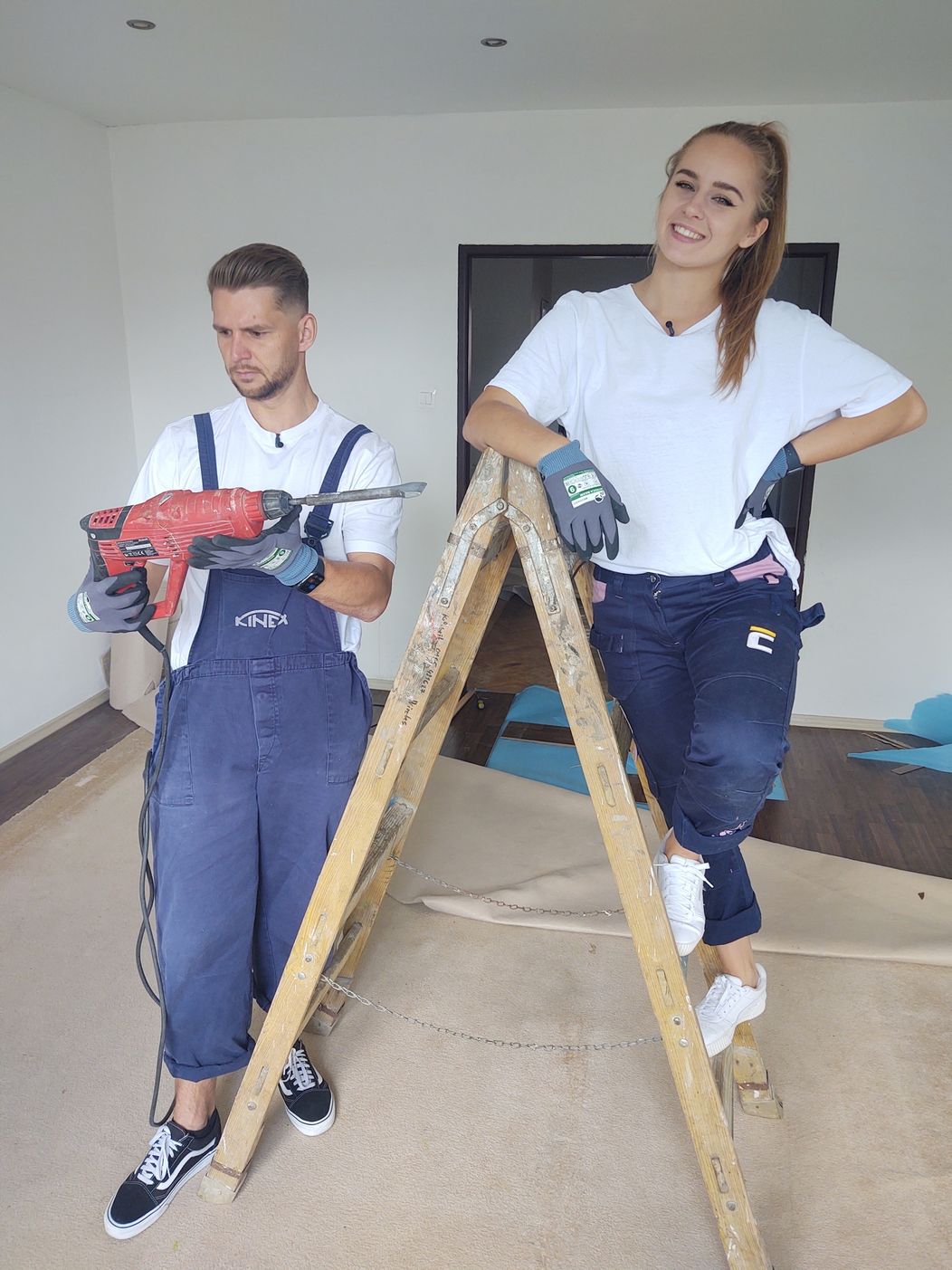 Lukáš so Xéniou sa pustili do rekonštrukcie spoločného bytu