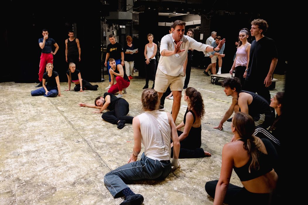 Predstavenie Mojžiš v divadle Nová scéna