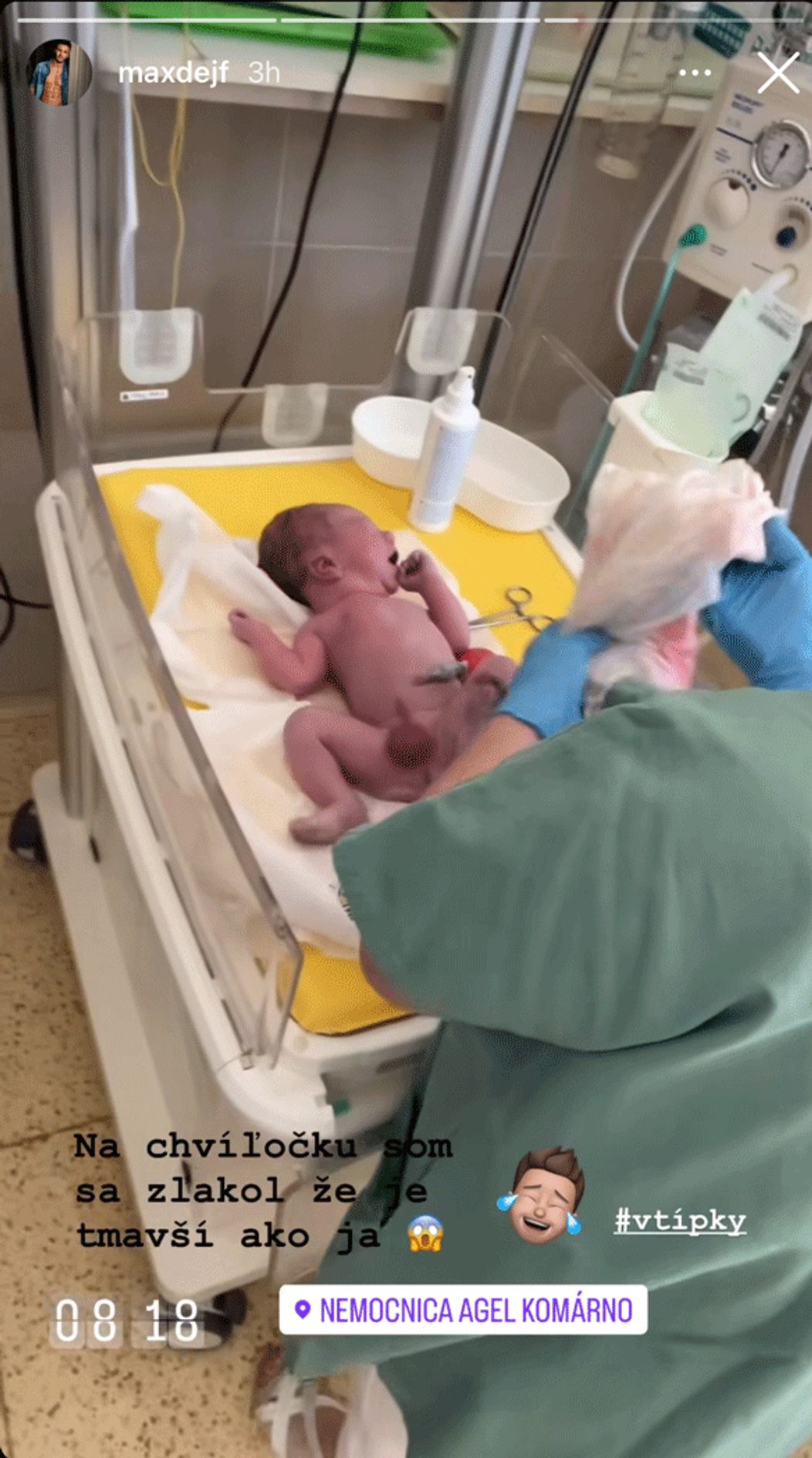 David Horák sa stal otcom