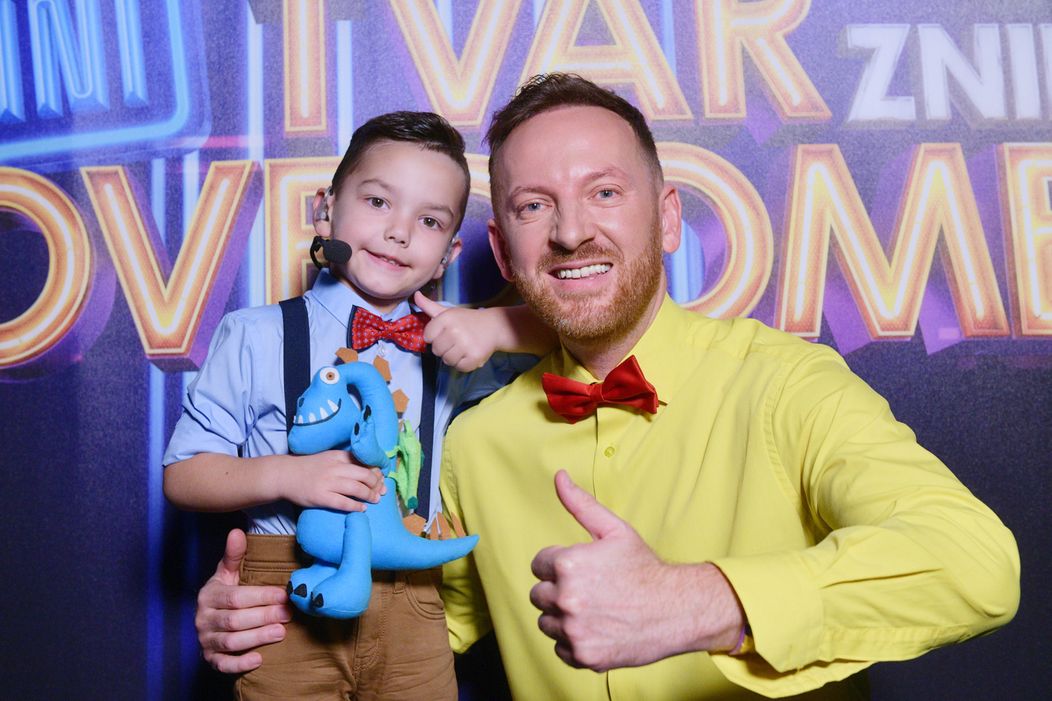 V prvom kole MINI tváre spolu vystúpia päťročný Šimon Kremnický a Miro Jaroš.
